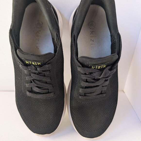 KIZIK Athen black sneakers - Unisex W8/M6.5 - Picture 4 of 7